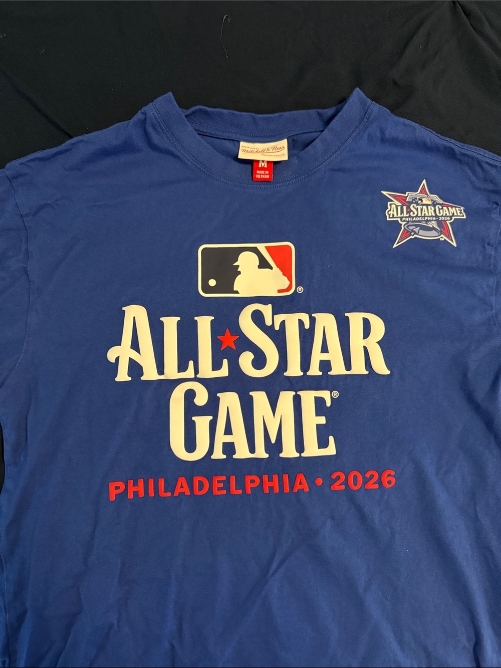 Mitchell & Ness Royal Blue MLB All-Star Game Philadelphia 2026 Tee